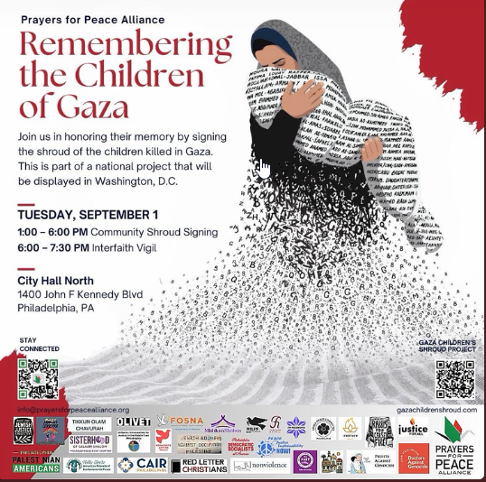 Remembering the Children of Gaza - The Gaza Children’s Shroud