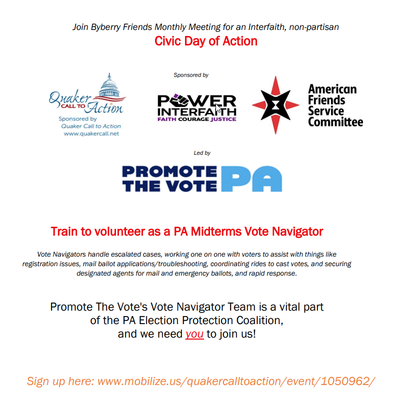 An Interfaith Civic Day of Action